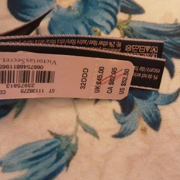 NWT VICTORIA  SECRET 32DDD CORSET BEADED BRA - Picture 4 of 5